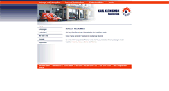 Desktop Screenshot of karl-klein-gmbh.de